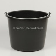12 Liter emmers ECO zwart