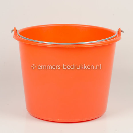 12 liter emmer Eco oranje