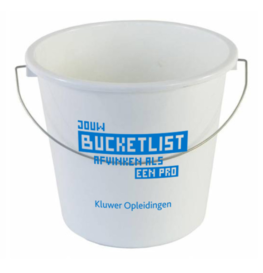 5L Emmer Pocket - 1 kleur/1 zijde bedrukt