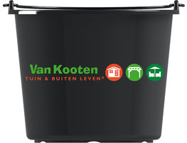 Gekleurde 12L Emmer Agro - 4 kleuren bedrukt - va 100 stuks