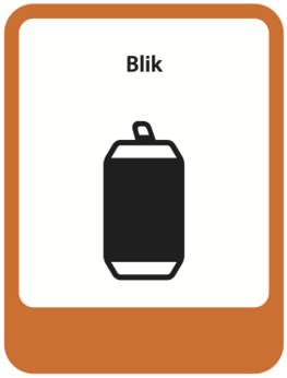 Blik sticker (pictogram passend bij IenW pictogrammen) Blik sticker (pictogram passend bij IenW pictogrammen)