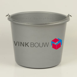 Gekleurde 12L Emmer ECO - 3 kleuren bedrukt